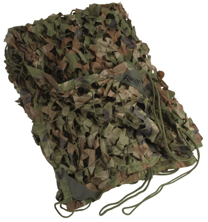 Telo Impermeabile Rete Mimetica Reticolato Da Camuffamento Woodland 3M X 4M Tenda Campeggio