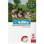 Bayer Kiltix collare antiparassitari cani piccola taglia anti pulci zecche 70cm