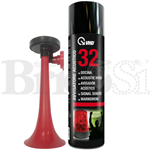 VMD BOMBOLETTA SPRAY 300ML AVVISATORE ACUSTICO SIRENA TROMBA STADIO 32 