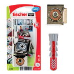 Fischer Fissaggio DUOPOWER tasselli con gancio per specchi SKL M K in blister