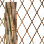 Traliccio in legno di bamboo estensibile 180x240 cm per piante decorativo