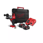 Milwaukee Trapano Avvitatore con Percussione 2 Batterie Valigetta M18 FPD2-502X